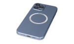Newface iPhone 12 Pro Kılıf Jack Magneticsafe Lens Silikon - Sierra Blue