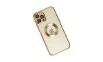 Newface iPhone 12 Pro Kılıf Slot Silikon - Gold
