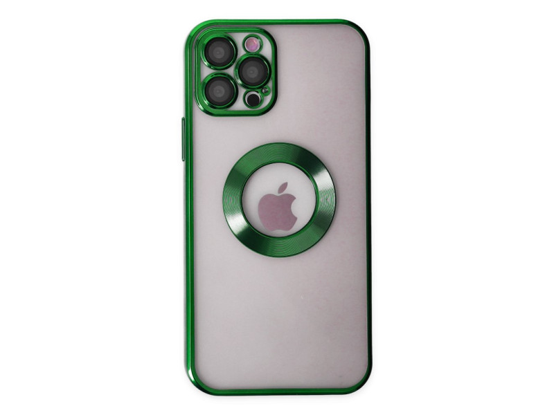 Newface iPhone 12 Pro Kılıf Slot Silikon - Köknar Yeşili