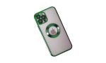 Newface iPhone 12 Pro Kılıf Slot Silikon - Köknar Yeşili