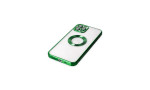 Newface iPhone 12 Pro Kılıf Slot Silikon - Köknar Yeşili