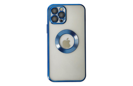 Newface iPhone 12 Pro Kılıf Slot Silikon - Mavi