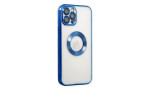 Newface iPhone 12 Pro Kılıf Slot Silikon - Mavi