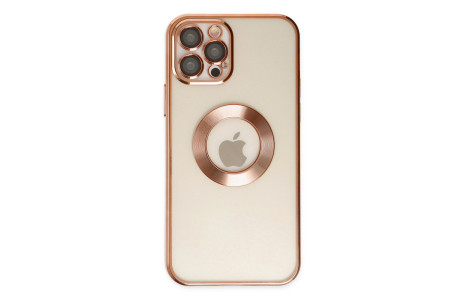 Newface iPhone 12 Pro Kılıf Slot Silikon - Rose Gold