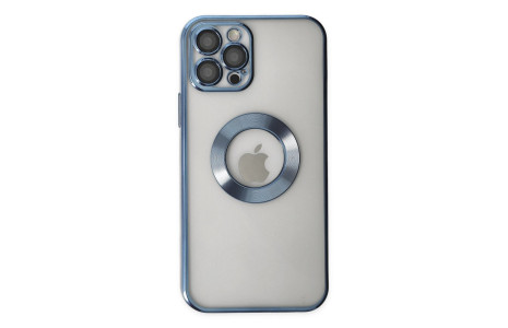 Newface iPhone 12 Pro Kılıf Slot Silikon - Sierra Blue