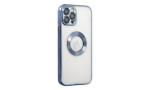 Newface iPhone 12 Pro Kılıf Slot Silikon - Sierra Blue