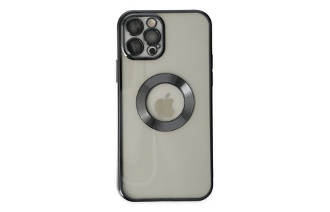 Newface iPhone 12 Pro Kılıf Slot Silikon - Siyah