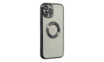 Newface iPhone 12 Pro Kılıf Slot Silikon - Siyah
