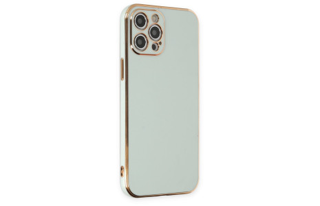 Newface iPhone 12 Pro Kılıf Volet Silikon - Açık Yeşil