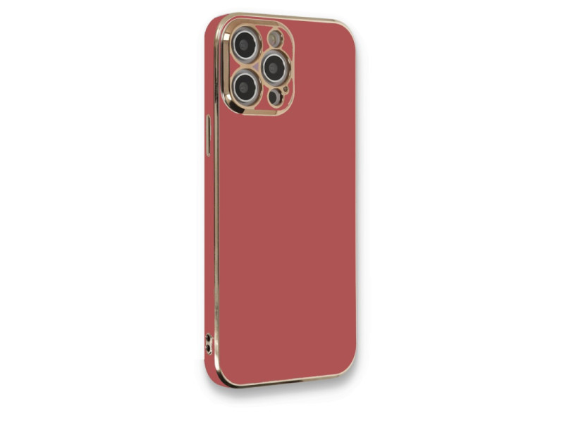 Newface iPhone 12 Pro Kılıf Volet Silikon - Kırmızı