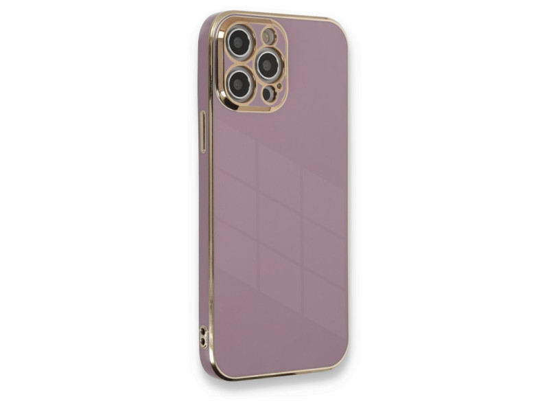 Newface iPhone 12 Pro Kılıf Volet Silikon - Mor