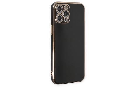 Newface iPhone 12 Pro Kılıf Volet Silikon - Siyah