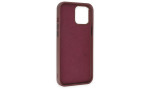 Newface iPhone 12 Pro Max Kılıf King Kapak - Bordo-Siyah
