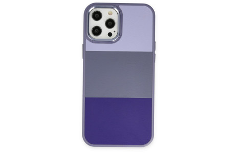Newface iPhone 12 Pro Max Kılıf King Kapak - Lila-Mor