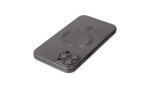 Newface iPhone 12 Pro Max Kılıf Moshi Lens Magneticsafe Silikon - Füme
