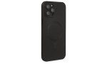 Newface iPhone 12 Pro Max Kılıf Moshi Lens Magneticsafe Silikon - Siyah