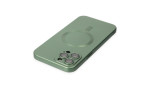 Newface iPhone 12 Pro Max Kılıf Moshi Lens Magneticsafe Silikon - Yeşil