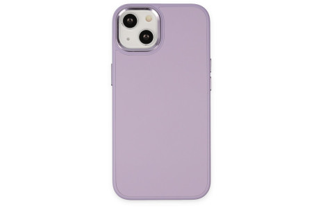 Newface iPhone 13 Kılıf Asya Deri Silikon - Lila
