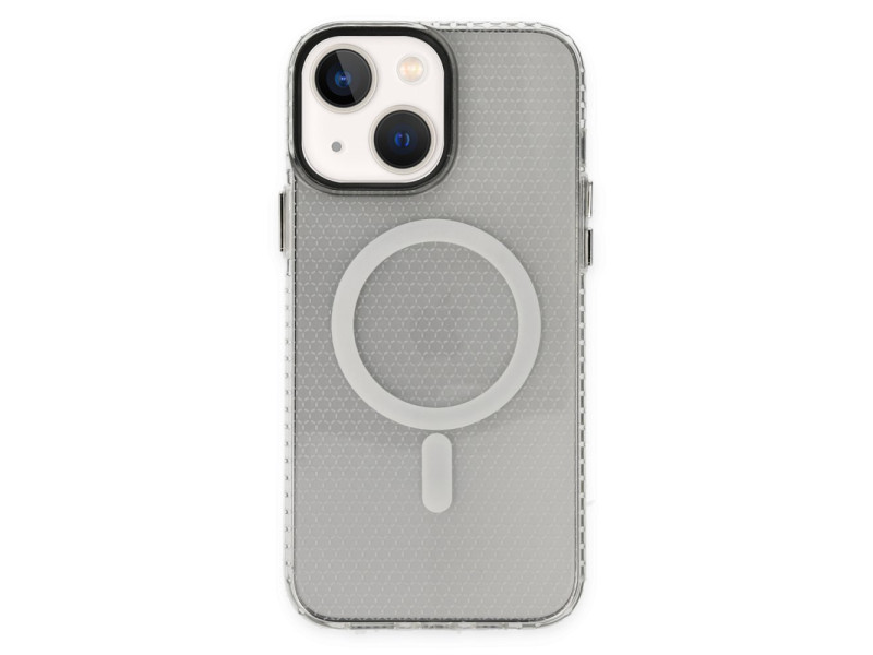 Newface iPhone 13 Kılıf Beta Magneticsafe Silikon - Şeffaf