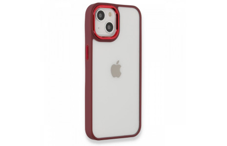 Newface iPhone 14 Plus Kılıf Dora Kapak - Kırmızı