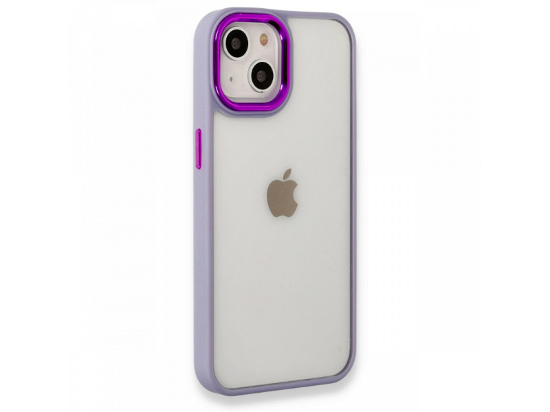 Newface iPhone 14 Plus Kılıf Dora Kapak - Lila
