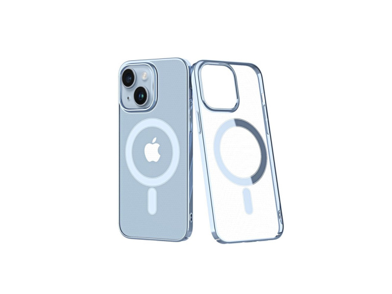Newface iPhone 13 Kılıf Element Magneticsafe Sert Kapak - Sierra Blue