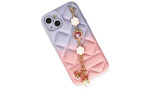 Newface iPhone 13 Kılıf Mozart Elcekli Silikon - Pembe