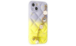 Newface iPhone 13 Kılıf Mozart Elcekli Silikon - Sarı