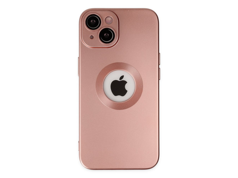 Newface iPhone 13 Kılıf Vamos Lens Silikon - Rose Gold