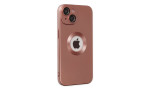 Newface iPhone 13 Kılıf Vamos Lens Silikon - Rose Gold