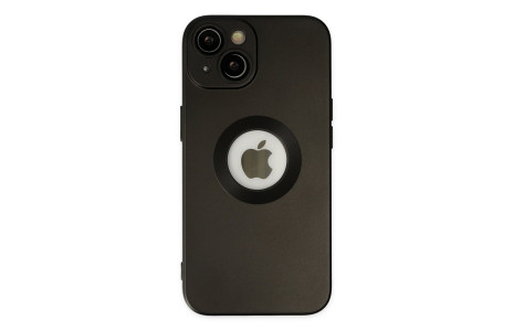 Newface iPhone 13 Kılıf Vamos Lens Silikon - Siyah