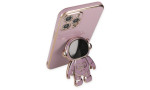 Newface iPhone 13 Pro Kılıf Aston Stand Silikon - Mor
