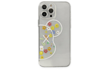 Newface iPhone 14 Pro Max Kılıf Lucky Silikon - Lucky 6