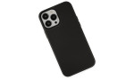 Newface iPhone 13 Pro Max Kılıf Asya Deri Silikon - Siyah