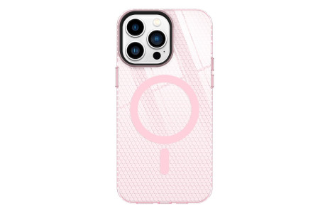 Newface iPhone 13 Pro Max Kılıf Beta Magneticsafe Silikon - Pembe