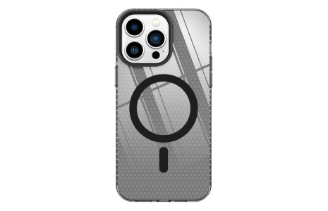 Newface iPhone 13 Pro Max Kılıf Beta Magneticsafe Silikon - Siyah
