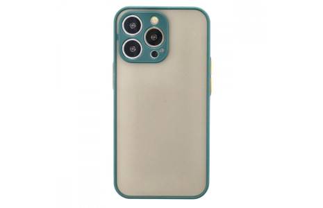 Newface iPhone 14 Pro Max Kılıf Montreal Silikon Kapak - Yeşil