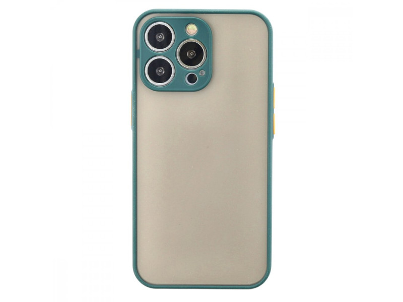 Newface iPhone 14 Pro Kılıf Montreal Silikon Kapak - Yeşil
