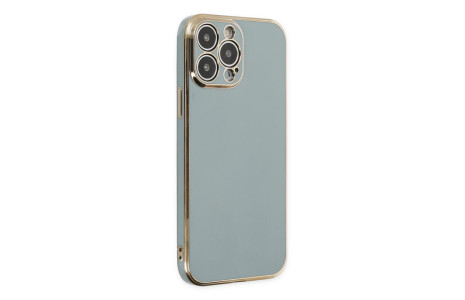 Newface iPhone 13 Pro Max Kılıf Volet Silikon - Açık Yeşil