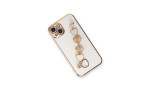 Newface iPhone 14 Kılıf Esila Silikon - Beyaz