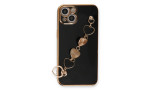 Newface iPhone 14 Kılıf Esila Silikon - Siyah
