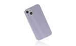 Newface iPhone 14 Kılıf Glass Kapak - Lila