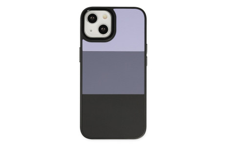 Newface iPhone 14 Kılıf King Kapak - Lila-Siyah