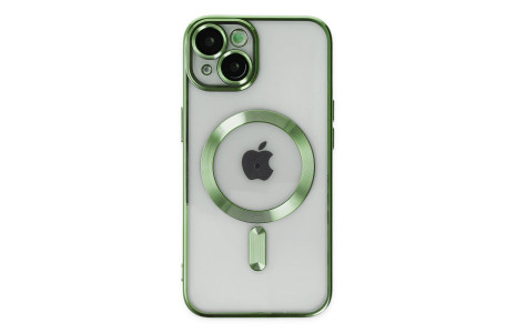 Newface iPhone 14 Kılıf Kross Magneticsafe Kapak - Koyu Yeşil