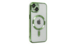 Newface iPhone 14 Kılıf Kross Magneticsafe Kapak - Koyu Yeşil