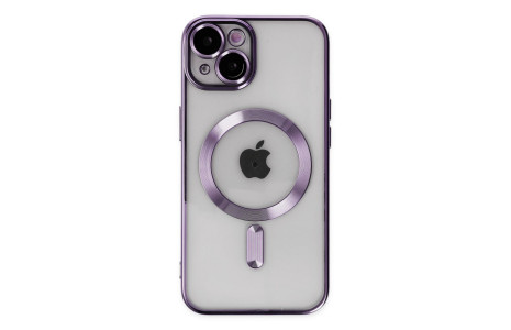 Newface iPhone 14 Kılıf Kross Magneticsafe Kapak - Mor