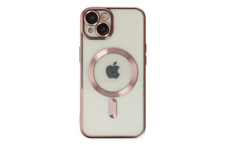 Newface iPhone 14 Kılıf Kross Magneticsafe Kapak - Rose
