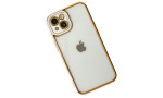 Newface iPhone 14 Kılıf Liva Lens Silikon - Beyaz