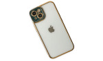 Newface iPhone 14 Kılıf Liva Lens Silikon - Yeşil