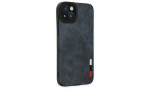 Newface iPhone 14 Kılıf Loop Deri Silikon - Lacivert